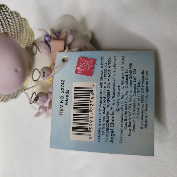 Russ Angel Cheeks Guardian Angel decorative angel with wings new - Picture 6 of 9